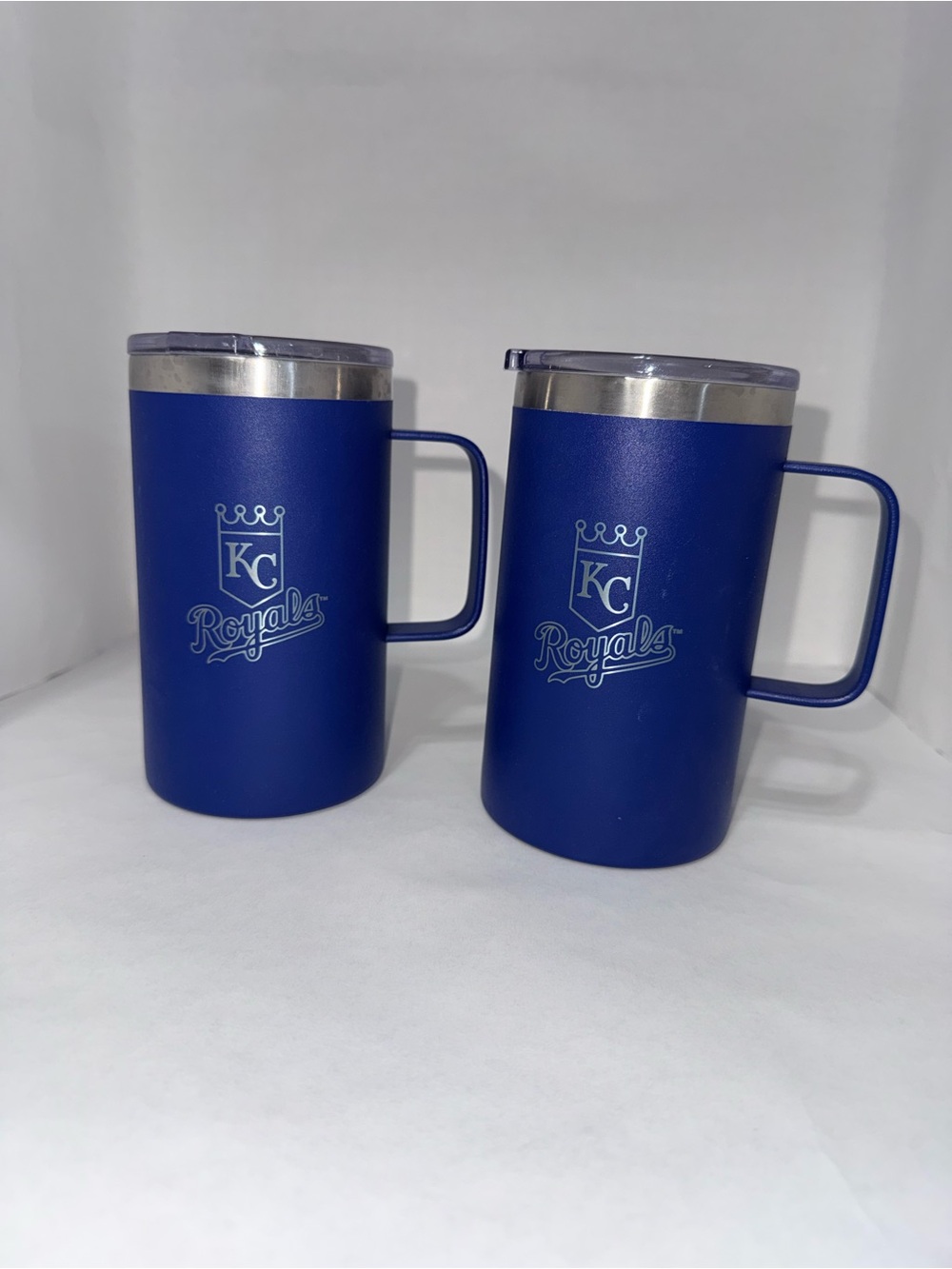 Kansas City Royals Blue 18 oz. Insulated Travel Mugs (Set of 2)